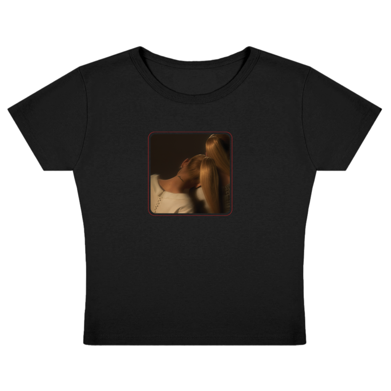 ag7 cropped black by Ariana Grande - t-shirt - shop now at Universal Music store