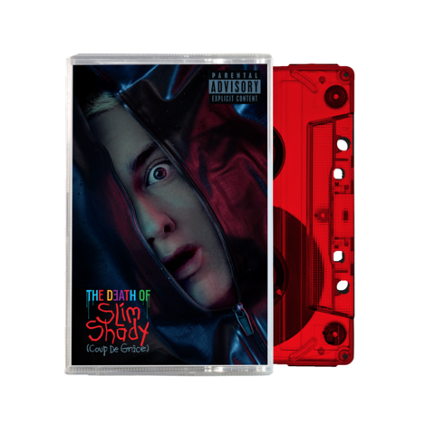 The Death of Slim Shady (Coup de Grâce) by Eminem - Red Translucent Cassette (D2C Exclusive) - shop now at Universal Music store