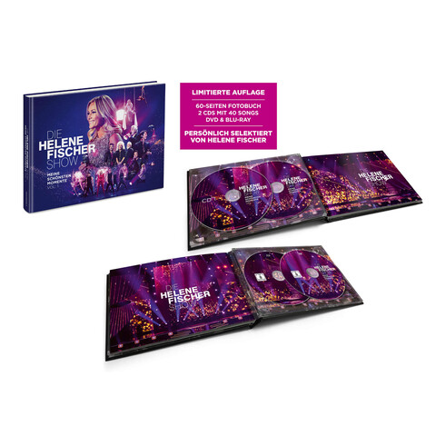 Helene Fischer Show - Meine Schönsten Momente (Ltd. 60-Seiten Fotobuch) by Helene Fischer - Bundle - shop now at Universal Music store