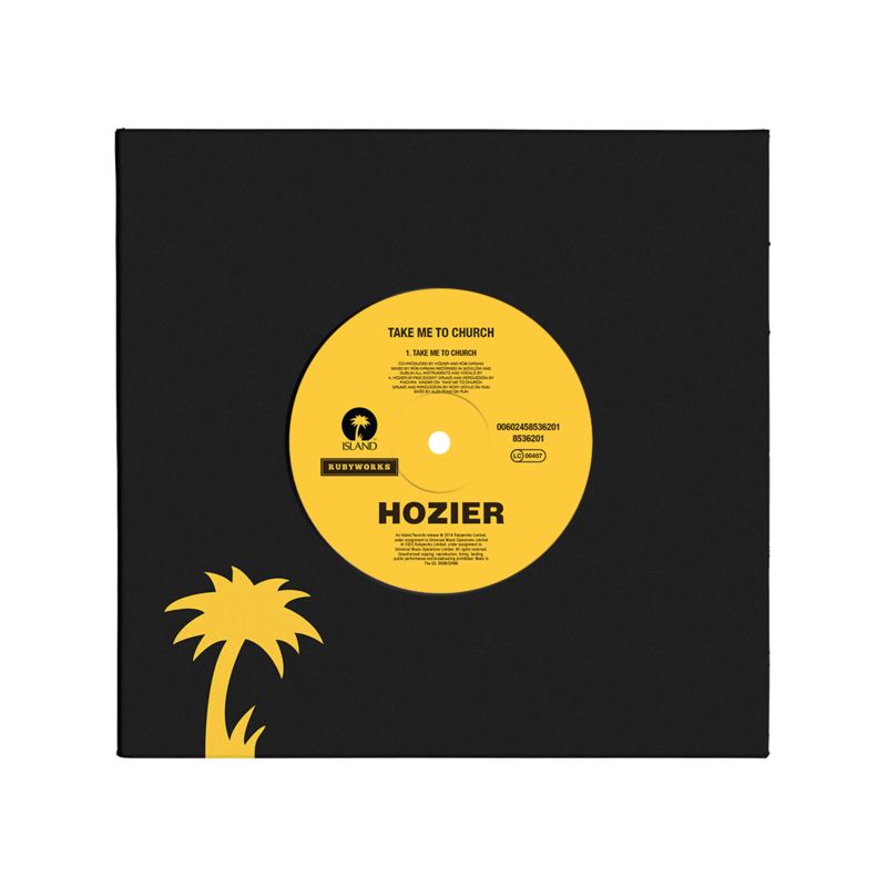 Take Me To Church by Hozier - 7" Single - shop now at Universal Music store