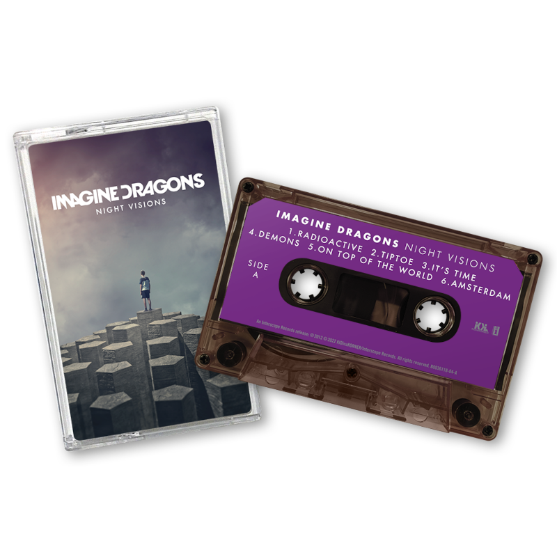 Night Visions (10th Anniversary) by Imagine Dragons - Cassette - shop now at Universal Music store