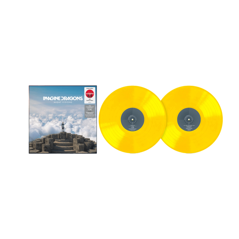 Night Visions (10th Anniversary) von Imagine Dragons - Canary Yellow Vinyl 2LP jetzt im Universal Music Store