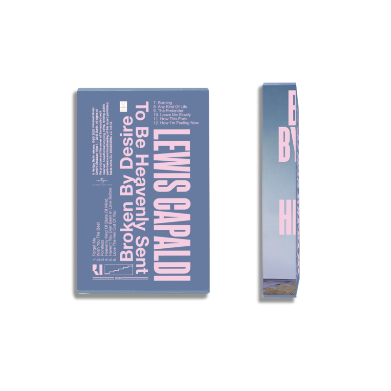 Broken By Desire To Be Heavenly Sent by Lewis Capaldi - Alternative Artwork Cassette #1 - shop now at Universal Music store