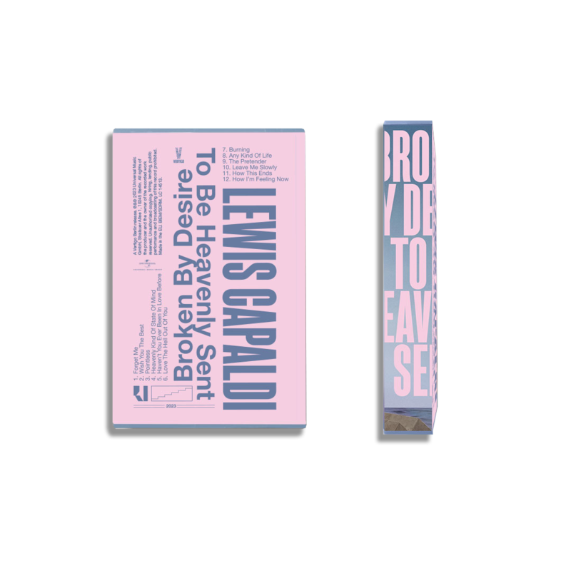 Broken By Desire To Be Heavenly Sent by Lewis Capaldi - Alternative Artwork Cassette #2 - shop now at Universal Music store