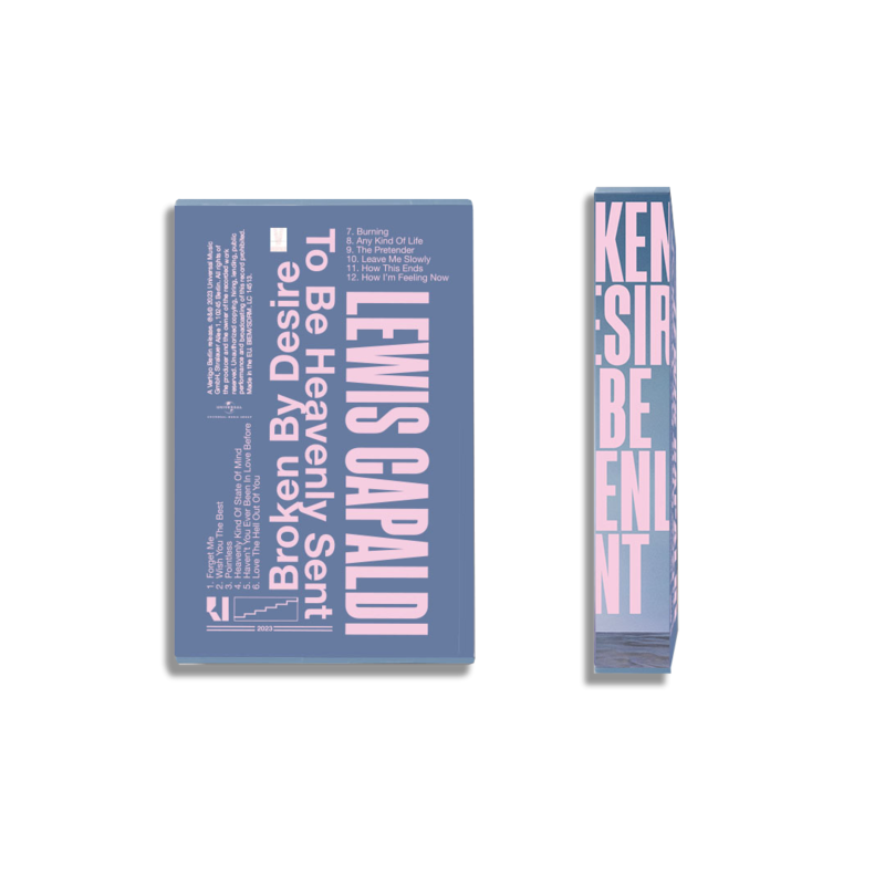Broken By Desire To Be Heavenly Sent by Lewis Capaldi - Alternative Artwork Cassette #3 - shop now at Universal Music store