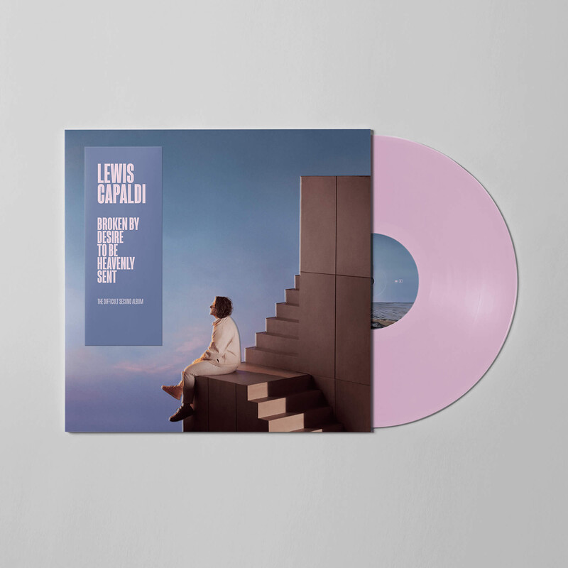 Broken By Desire To Be Heavenly Sent by Lewis Capaldi - Store Exclusive Limited Edition Pink Vinyl LP - shop now at Universal Music store