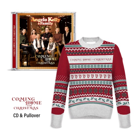 Coming Home For Christmas - X-Mas Bundle von Angelo Kelly & Family - CD + Weihnachtspulli jetzt im Universal Music Store