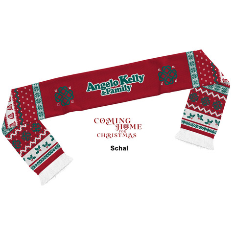Coming Home For Christmas (Weihnachtsschal) by Angelo Kelly & Family - Scarf - shop now at Universal Music store