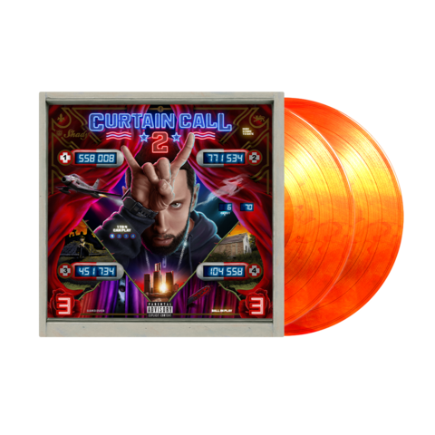 Curtain Call 2 by Eminem - Orange Vinyl - shop now at Universal Music store
