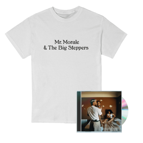 Mr. Morale & The Big Steppers von Kendrick Lamar - CD + T-Shirt Bundle (White) jetzt im Universal Music Store