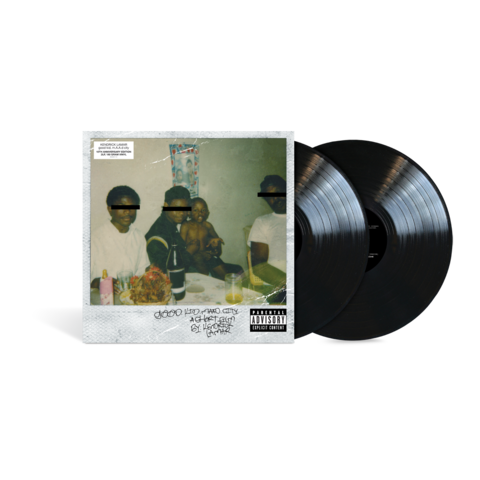 good kid, m.A.A.d. city by Kendrick Lamar - Standard Black 2LP - shop now at Universal Music store