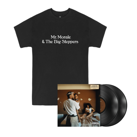 Mr. Morale & The Big Steppers by Kendrick Lamar - Vinyl + Black Tee - shop now at Universal Music store