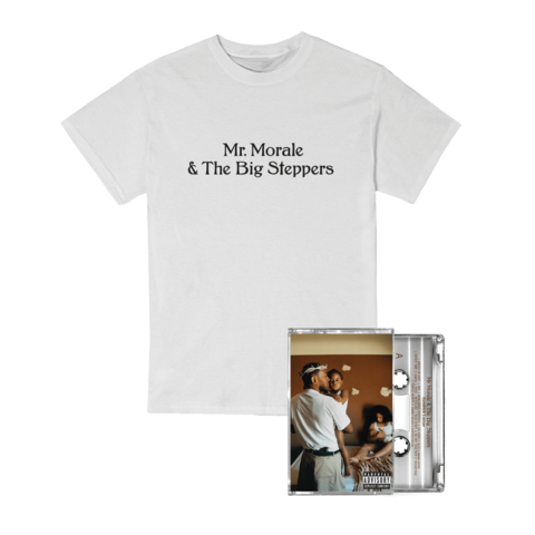 Mr. Morale & The Big Steppers by Kendrick Lamar - Ltd Clear Cassette + White Shirt - shop now at Universal Music store