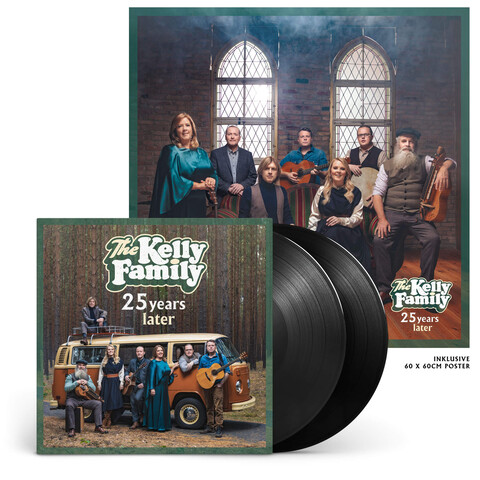25 Years Later (Ltd. Edition Vinyl) by The Kelly Family - 2LP - shop now at Universal Music store