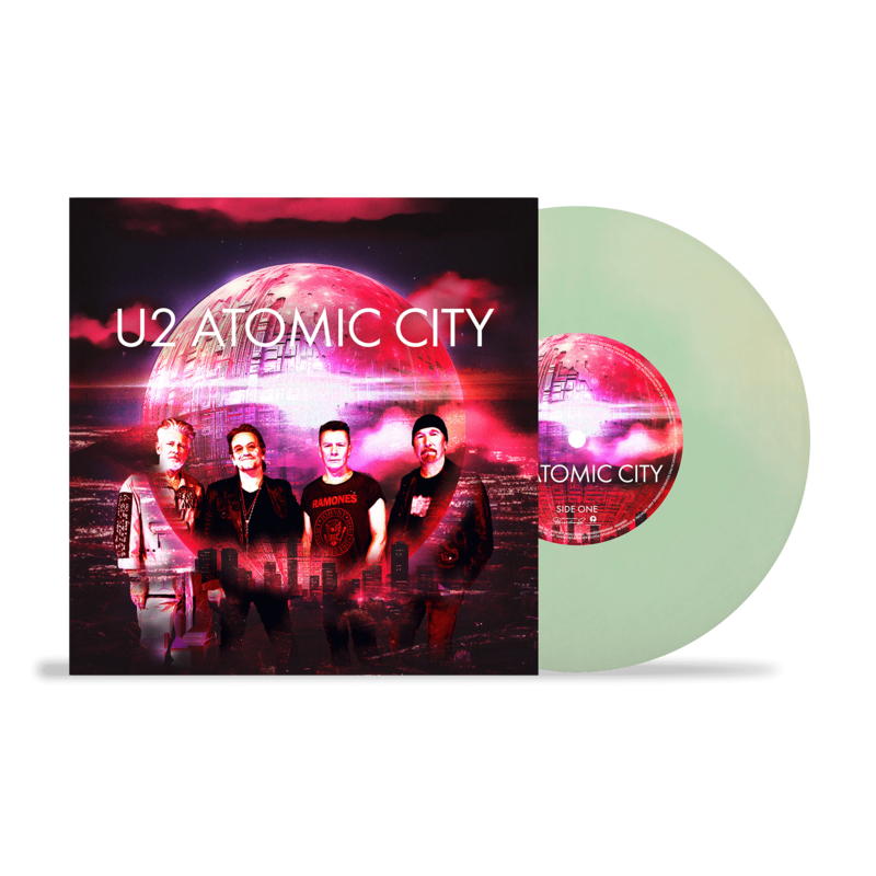 Atomic City by U2 - Limited Edition Photoluminescent Transparent 7’’ Vinyl - shop now at Universal Music store