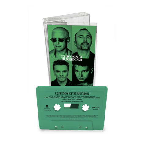 Songs Of Surrender by U2 - Mint Green Cassette (Limited Edition) - shop now at Universal Music store