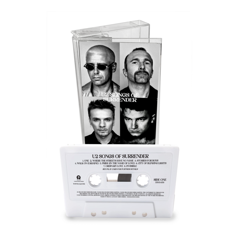 Songs Of Surrender by U2 - Exclusive White Cassette (Limited Edition) - shop now at Universal Music store