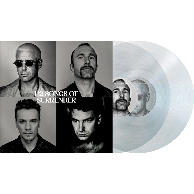 Songs Of Surrender by U2 - 2LP Exclusive Deluxe Crystal Clear Vinyl (Limited Edition) - shop now at Universal Music store