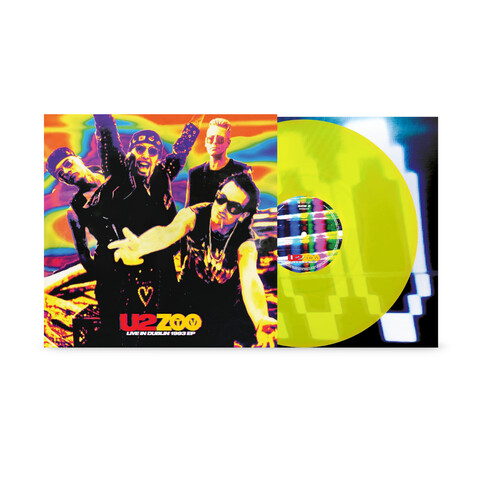 ZOO TV Live In Dublin 1993 EP by U2 - LP -Neon-Yellow Vinyl - shop now at Universal Music store